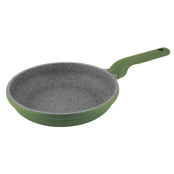 Сковорода без крышки Con Brio 24 см 2426-CB зеленая